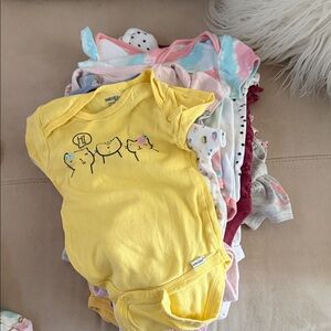 20 Baby Onesies Gerber and. Carter’s